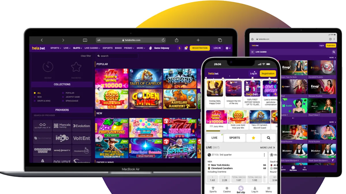 Helabet Sportsbook and Casino Banner